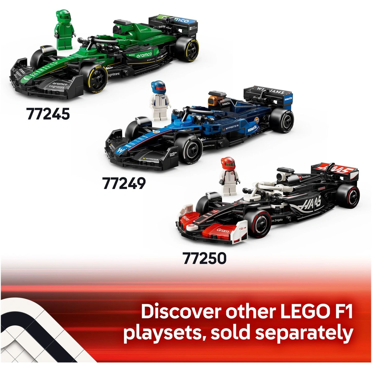 LEGO Speed Champions Williams Racing FW46 F1 Race Car 77249