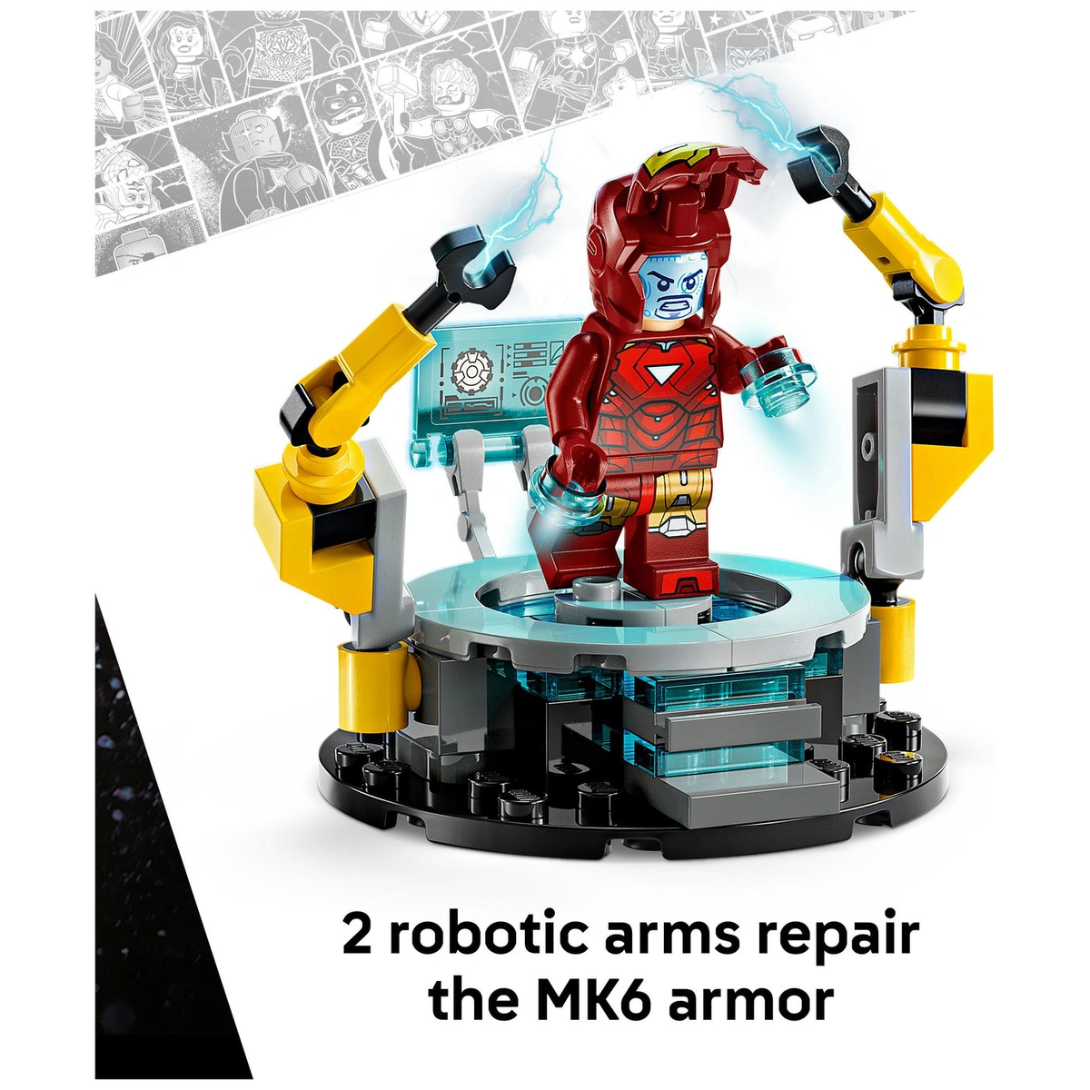 LEGO Marvel Iron Man's Laboratory: Hall of Armour Set 76315