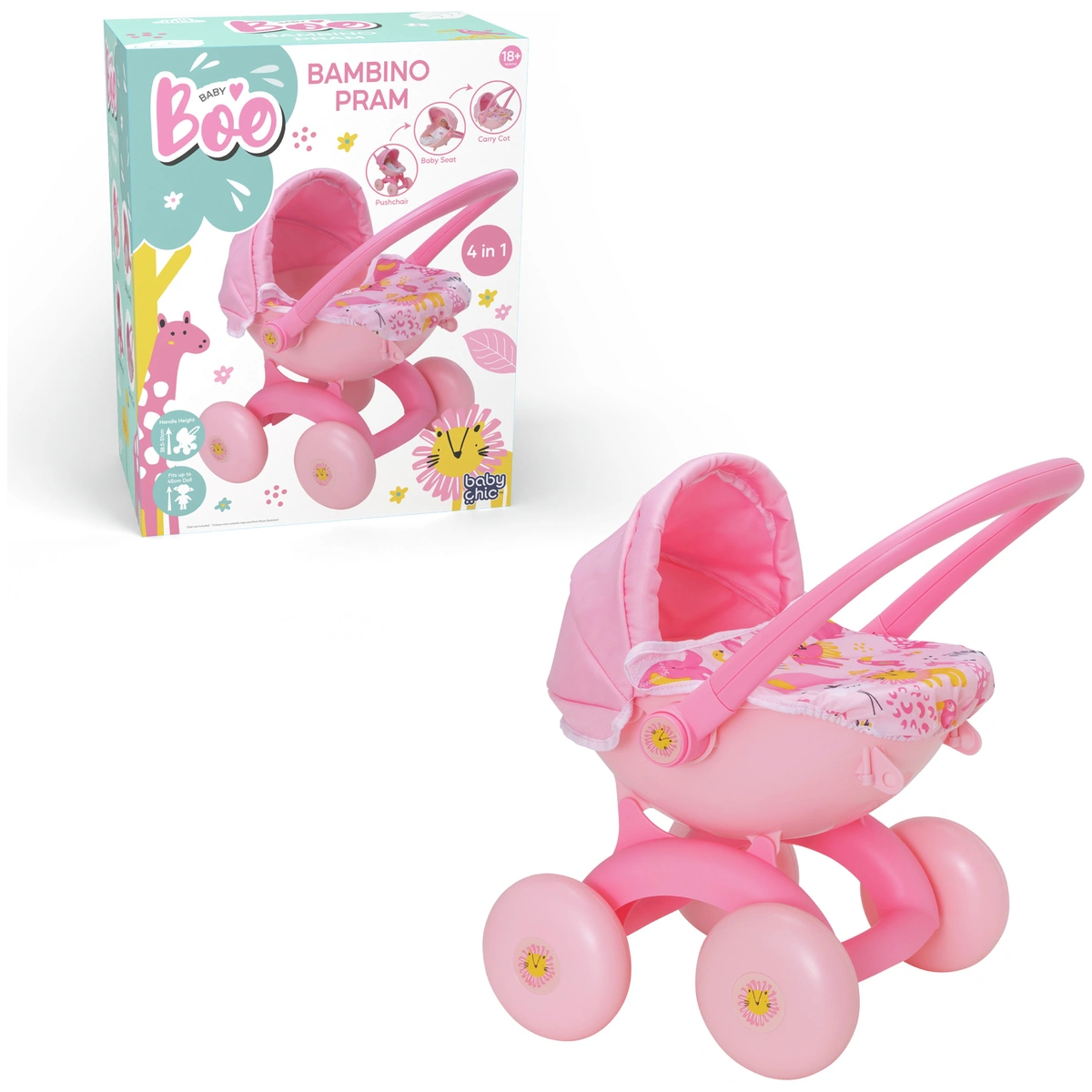 Baby Boo Bambino 4 in 1 Pram