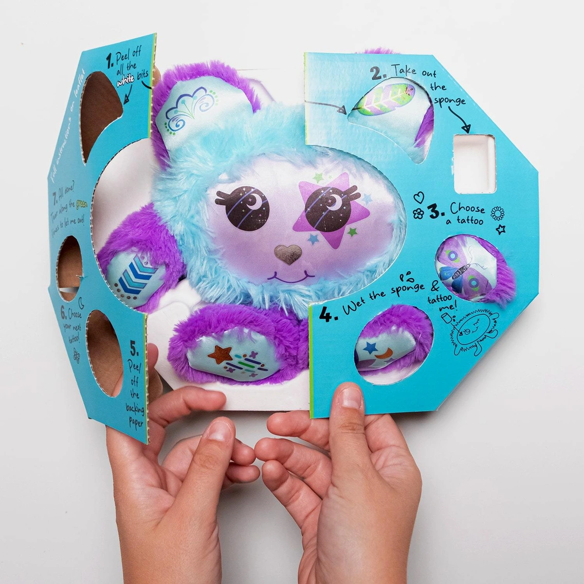 Tattoo Meez Blue Plushie Pal