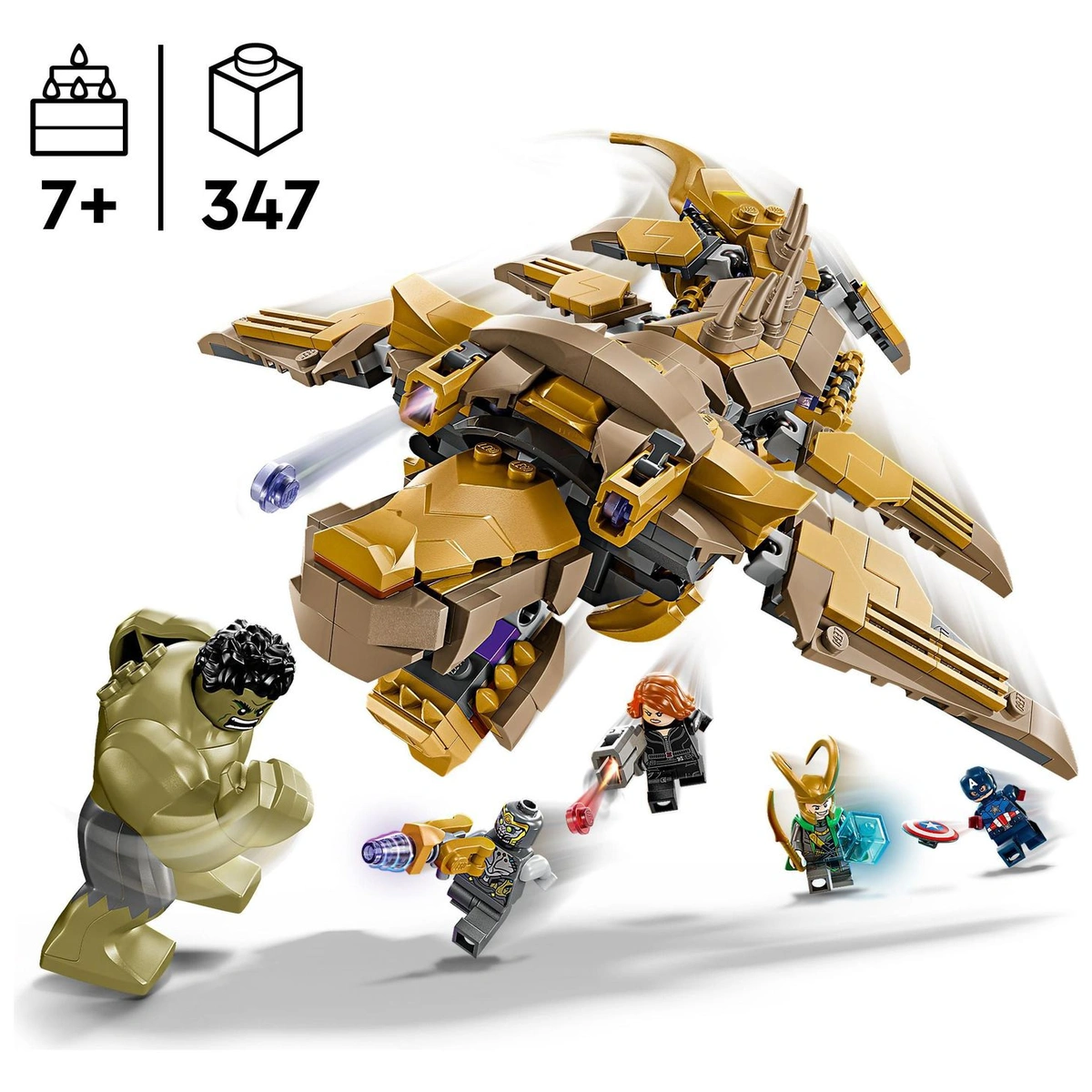 LEGO Marvel The Avengers vs. The Leviathan Playset 76290