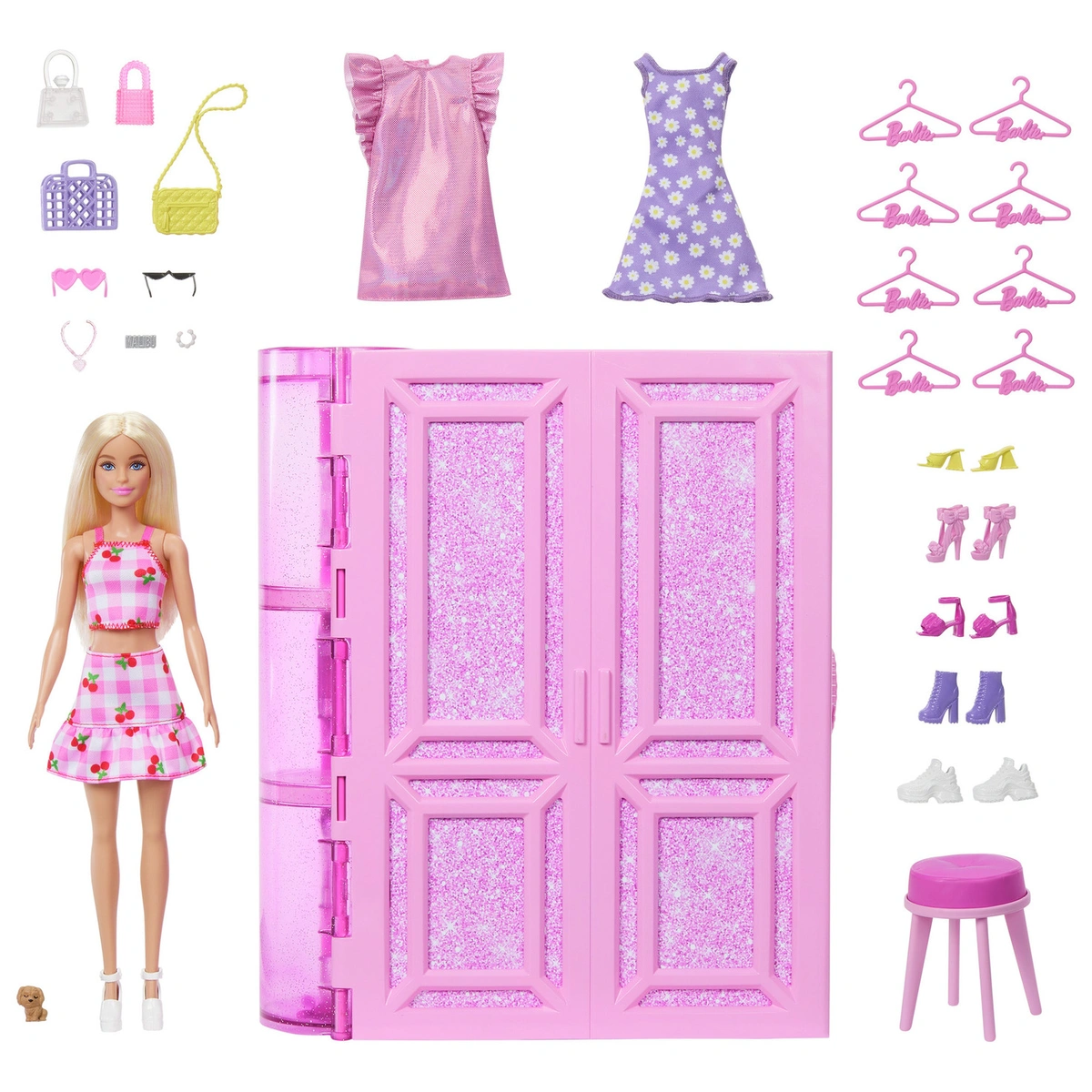 Barbie Dream Closet Playset with Fashion doll & Accessories