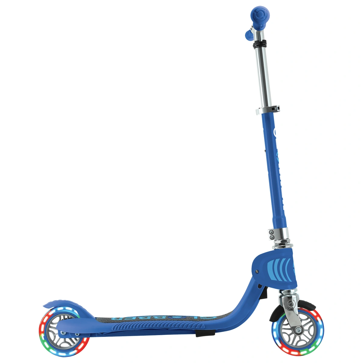 Globber Flow Kids Foldable 2 Wheel Scooter - Navy Blue