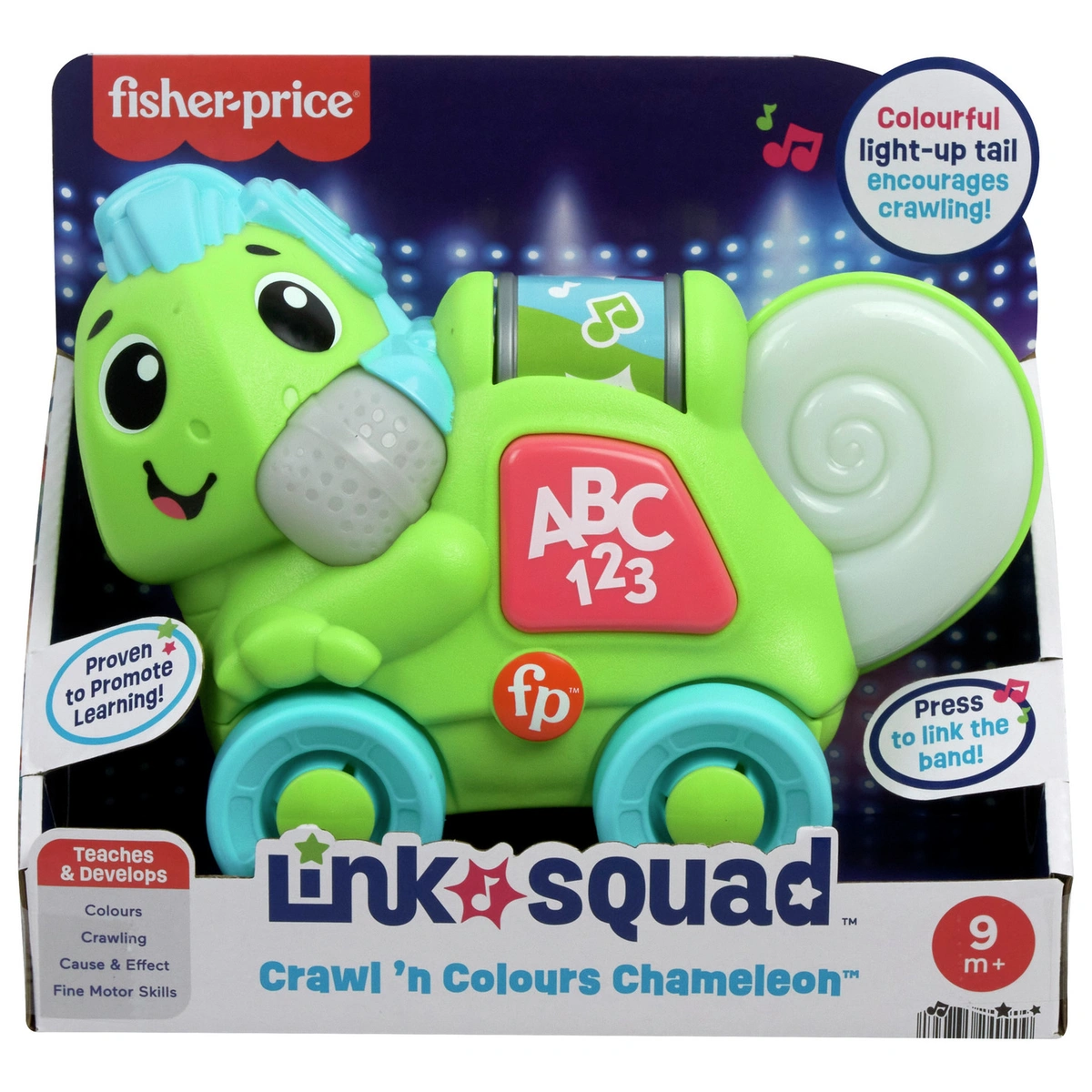 Fisher-Price Link Squad Crawl n Colours Chameleon