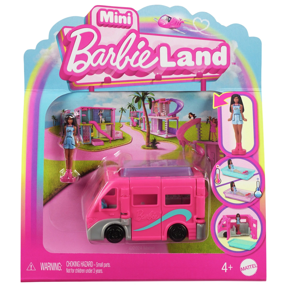 Mini BarbieLand Dreamcamper & Doll Playset