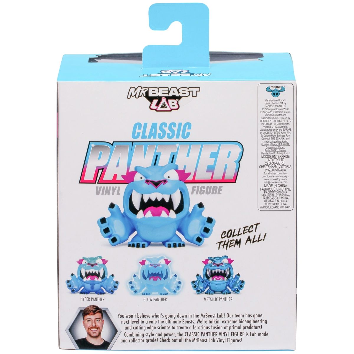 MrBeast Lab Vinyl Classic Panther Figure