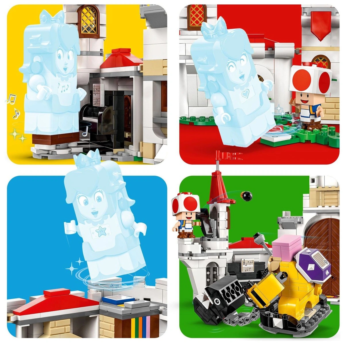 LEGO Super Mario Battle with Roy at Peach's Castle 71435