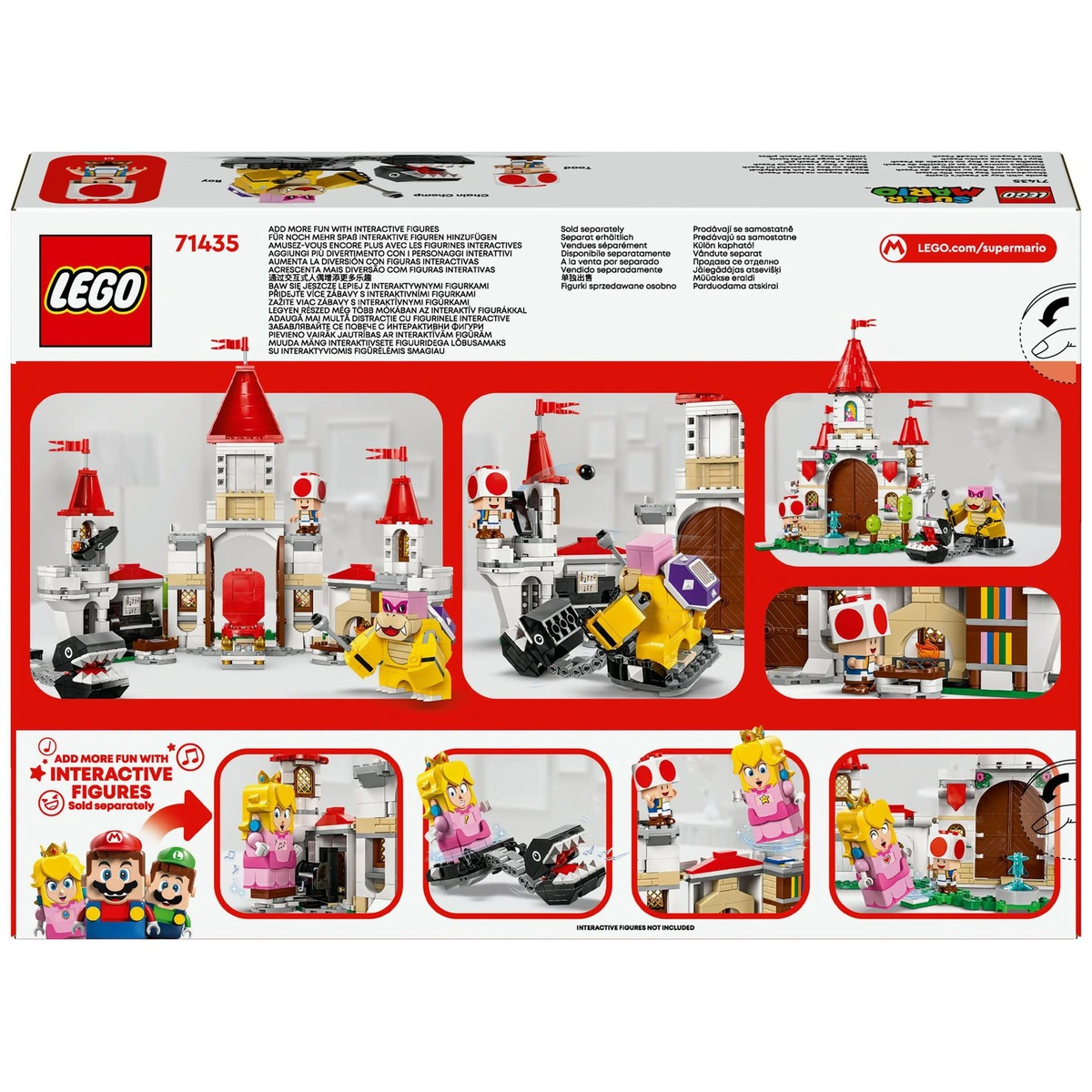 LEGO Super Mario Battle with Roy at Peach's Castle 71435