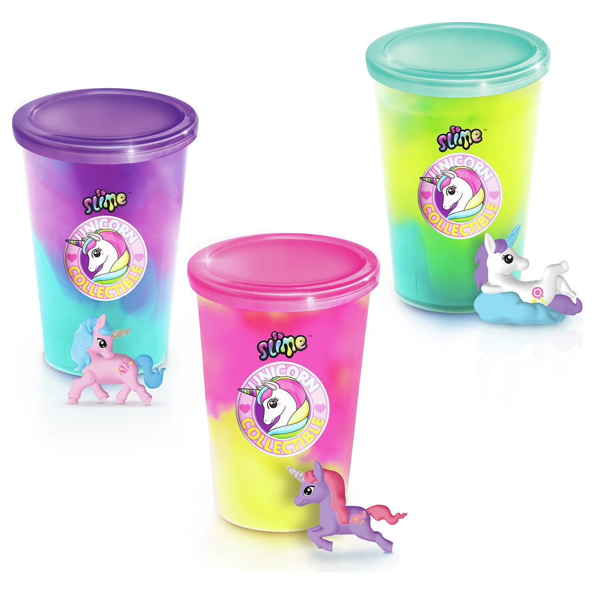 So Slime Collectable Unicorn-Pack of 3