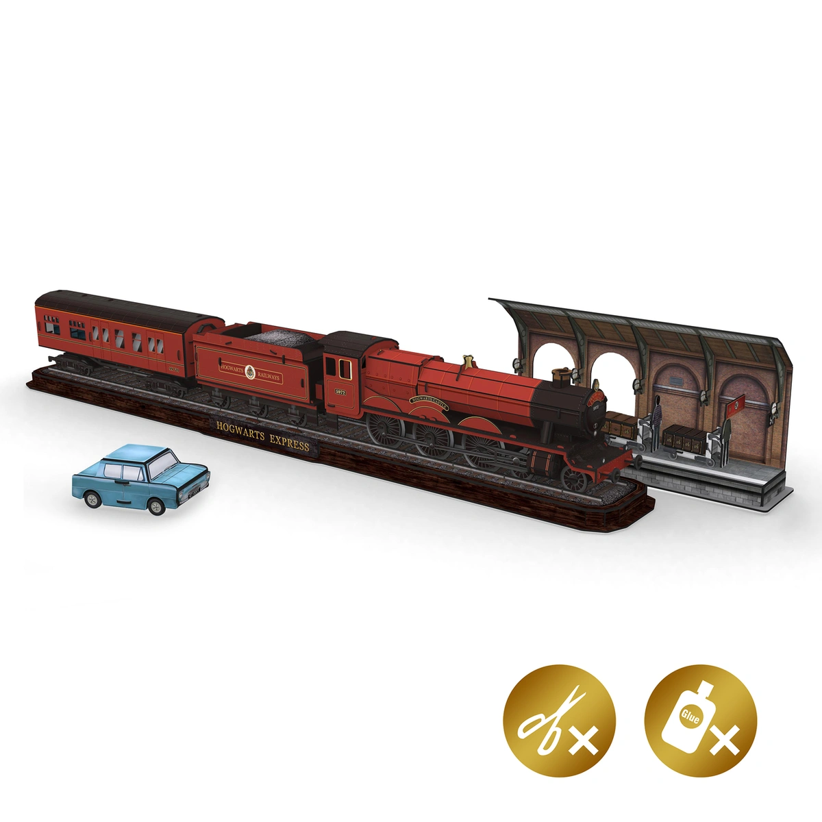 Harry Potter Hogwarts Express 3D Model Kit Puzzle