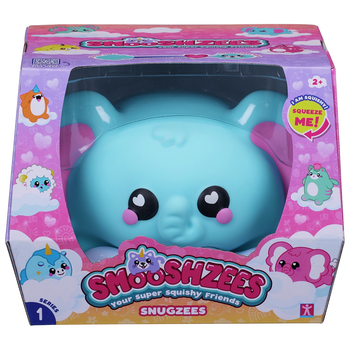 Smooshzees 7.5" Snugzees Plush Toy