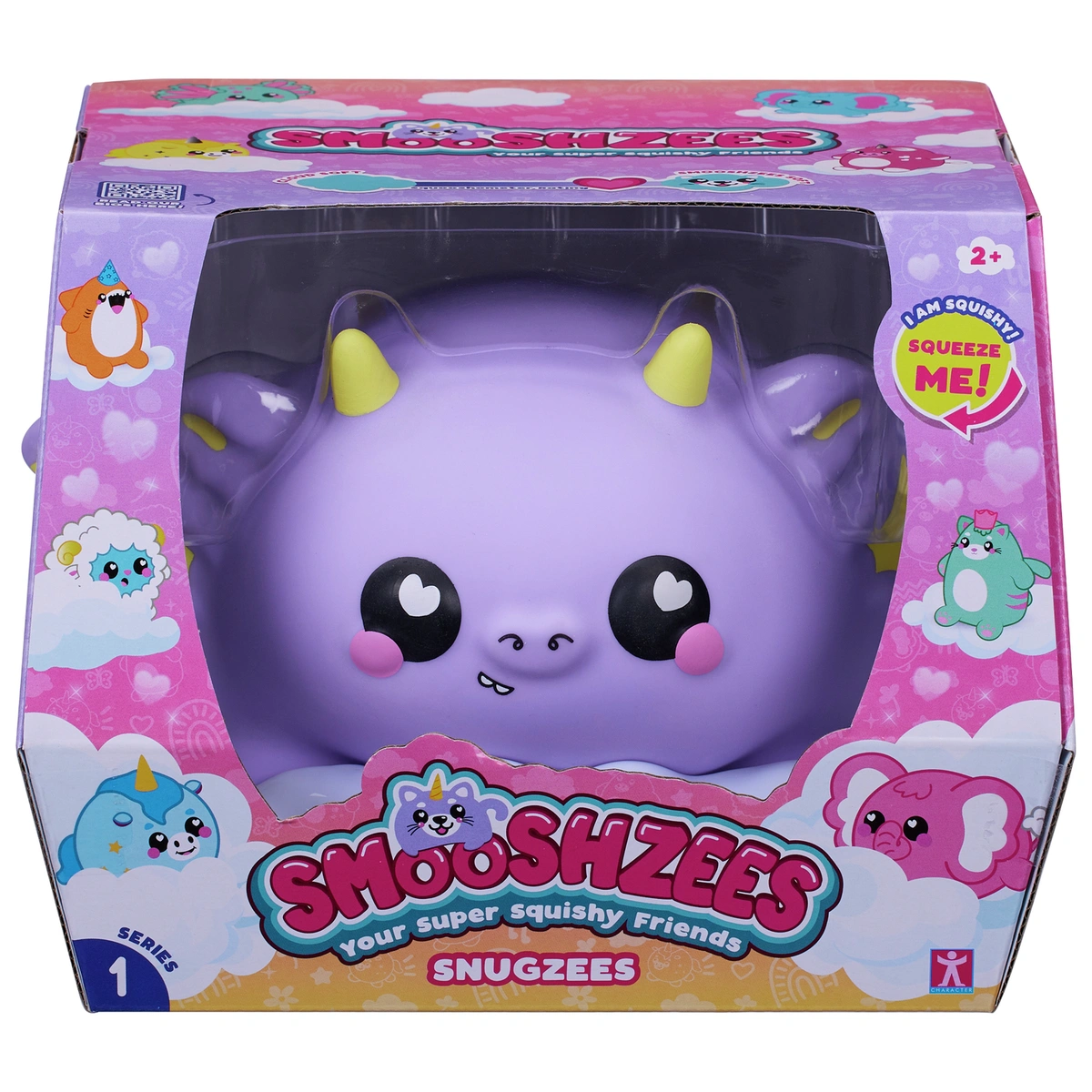 Smooshzees 7.5" Snugzees Plush Toy