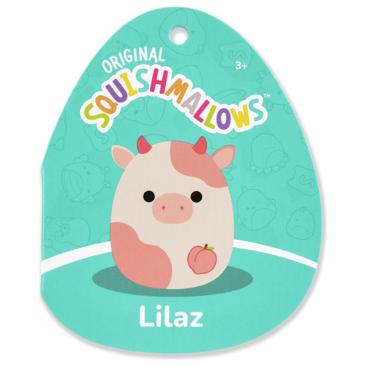 Squishmallows 7.5" Peach Cow Plush