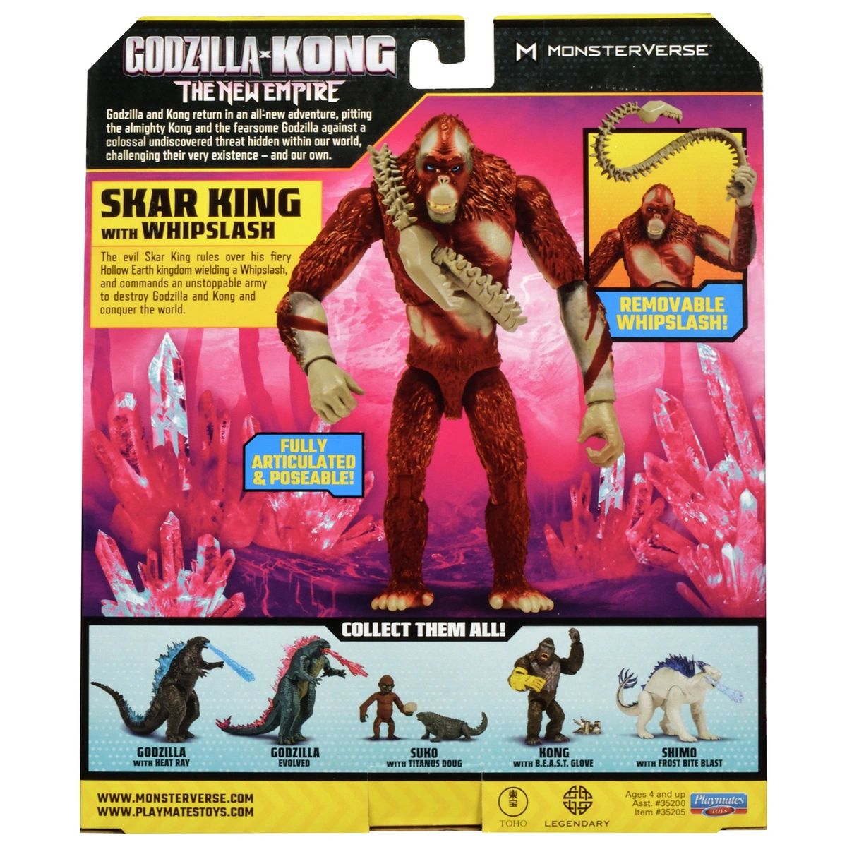 Godzilla X Kong : The New Empire Skar King 6" Action Figure