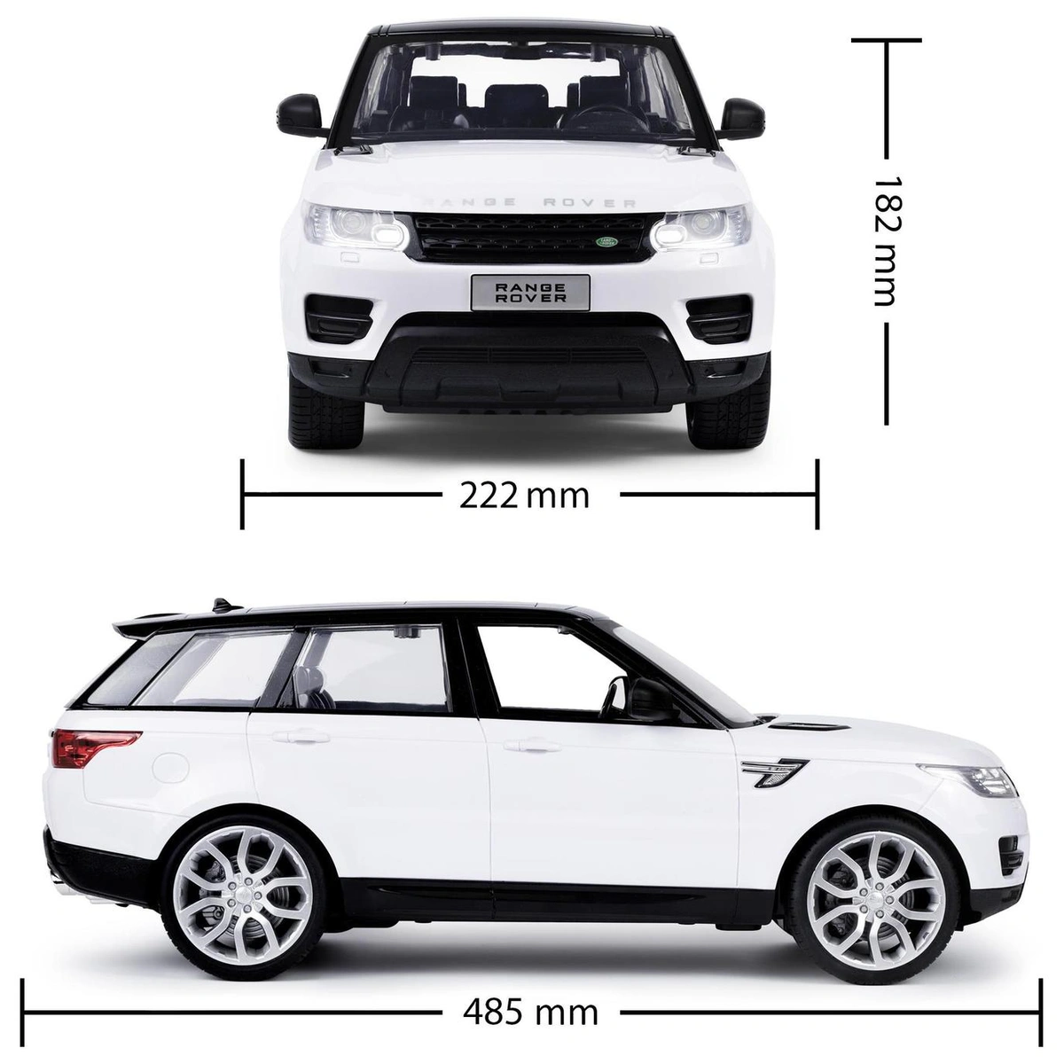 CMJ RC Cars 1:10 Range Rover White