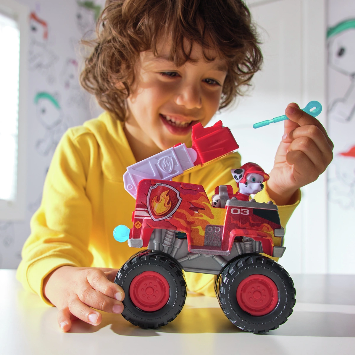 PAW Patrol Rescue Wheels Theme Marshall Vehicle
