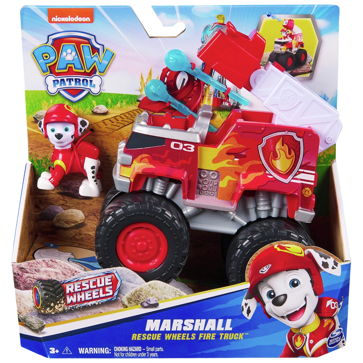 PAW Patrol Rescue Wheels Theme Marshall Vehicle