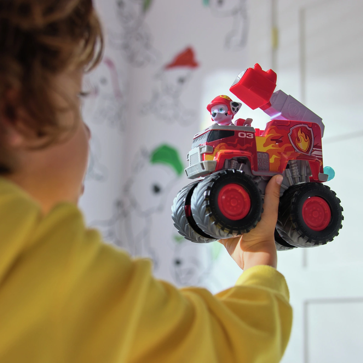 PAW Patrol Rescue Wheels Theme Marshall Vehicle