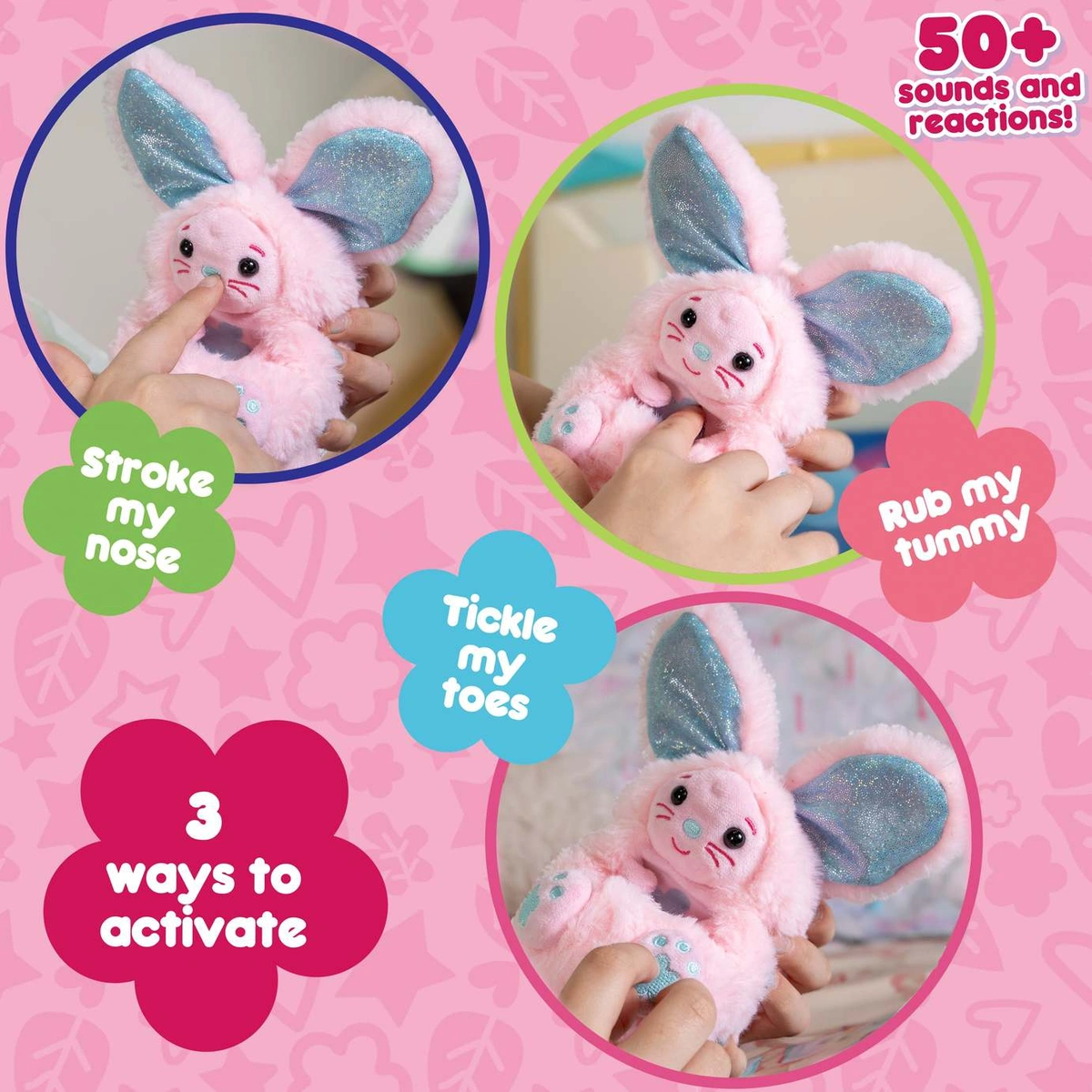 Curlimals Baby Flora Plushie Pal