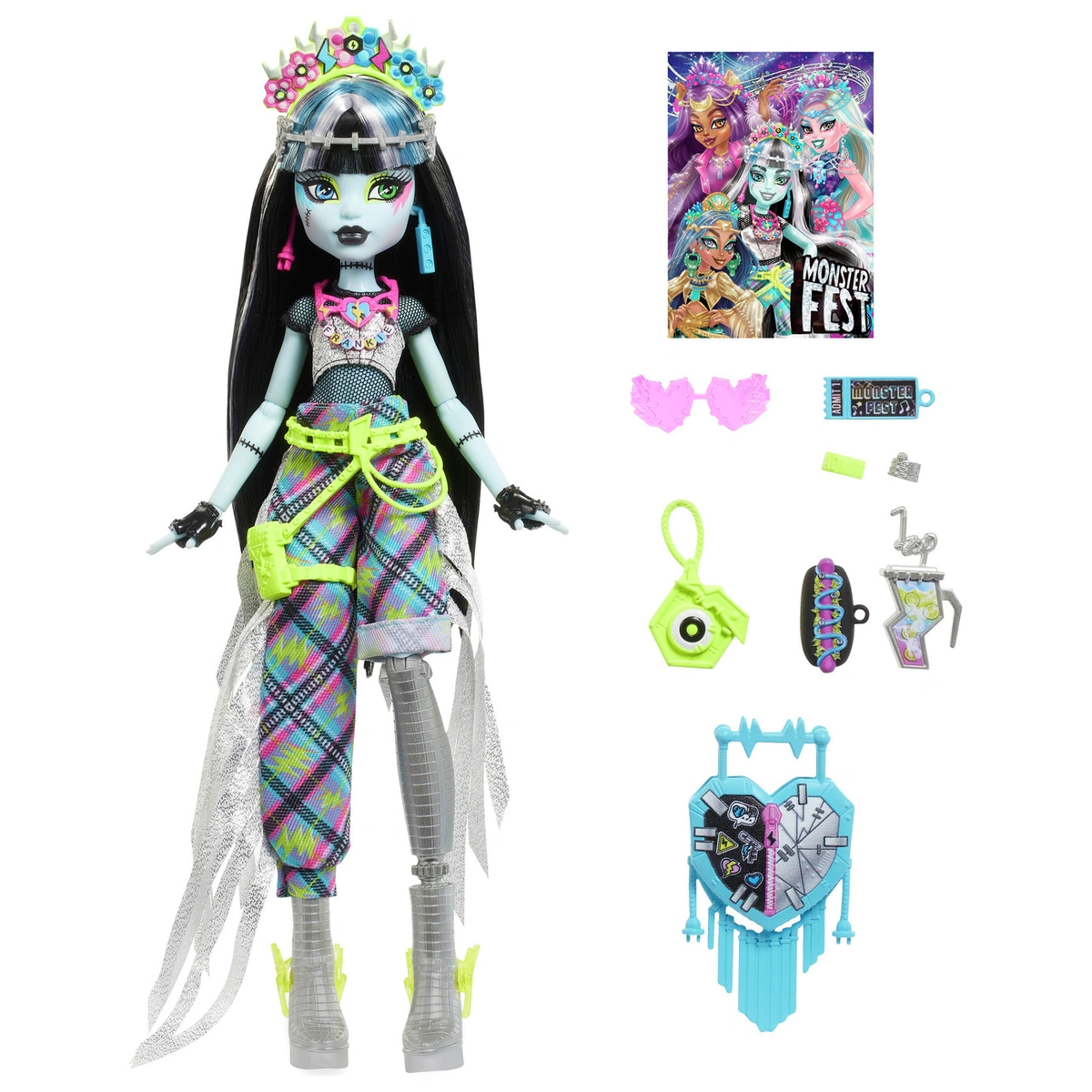 Monster High Monster Fest Frankie Stein Fashion Doll