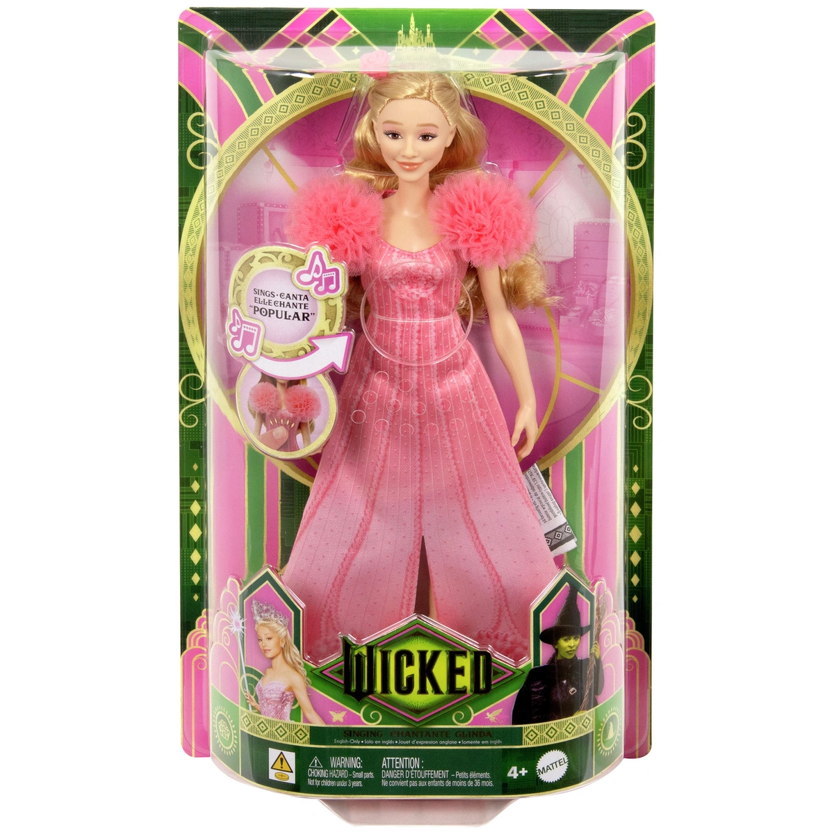 Wicked Singing Glinda Fashion Doll & Accessories