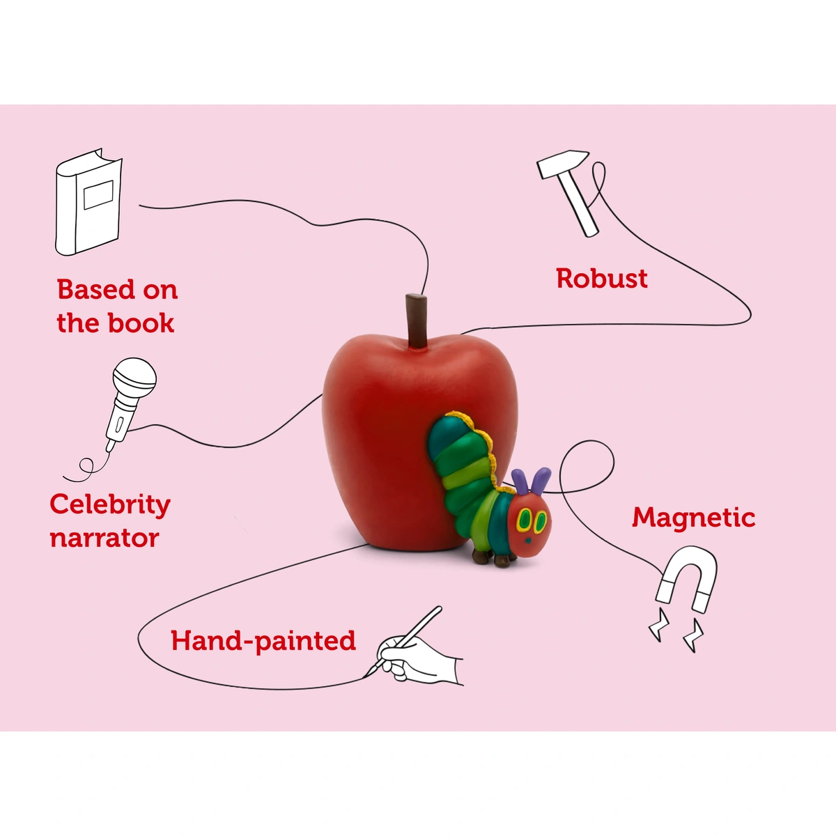 tonies The Very Hungry Caterpillar & Friends Audio Tonie