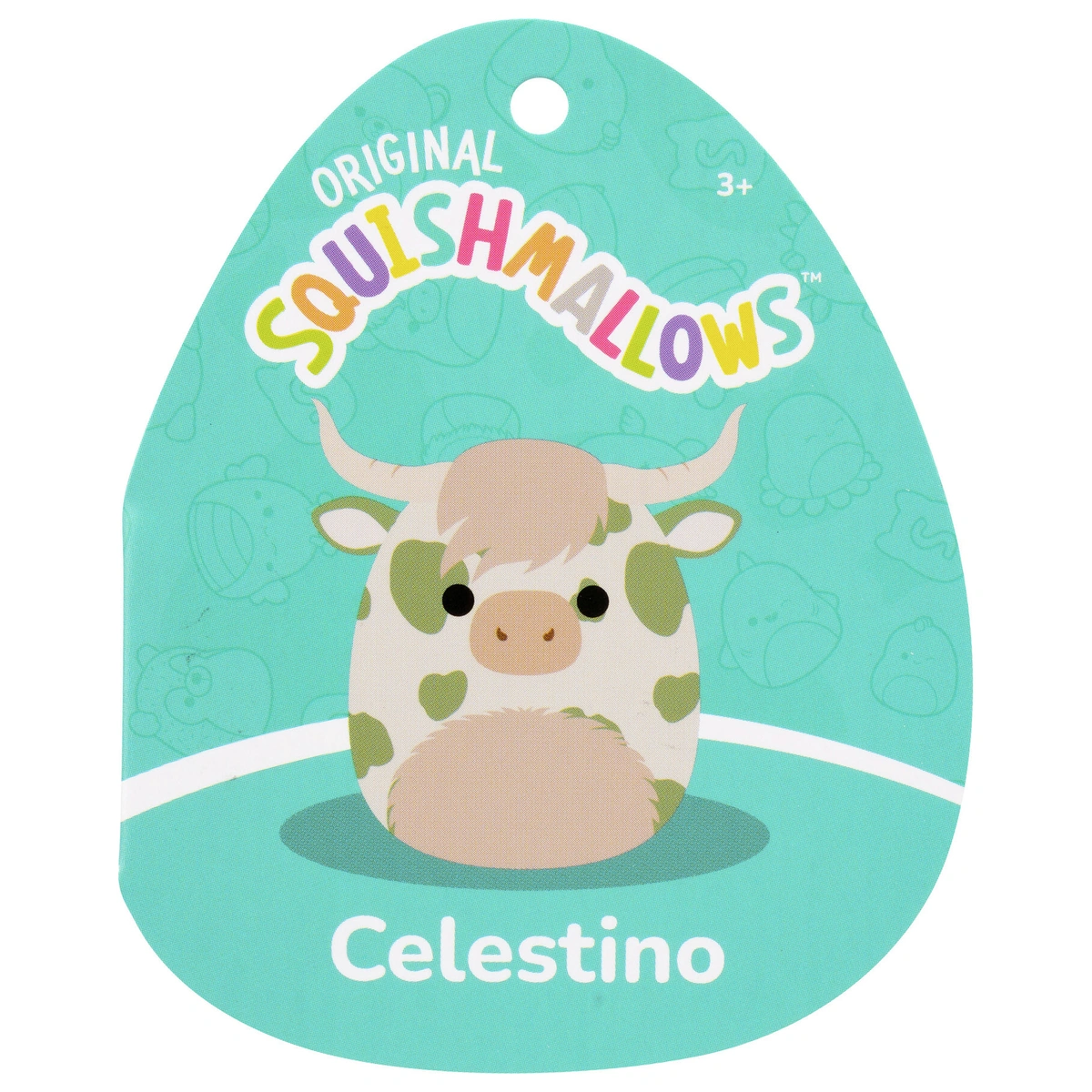 Squishmallows 7.5" Highland Spotted Cow Plush