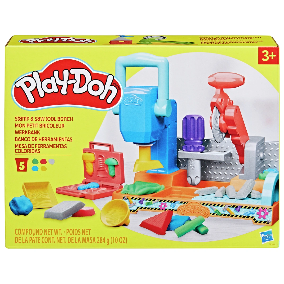 Play-Doh Stamp And Saw Tool Bench Playset