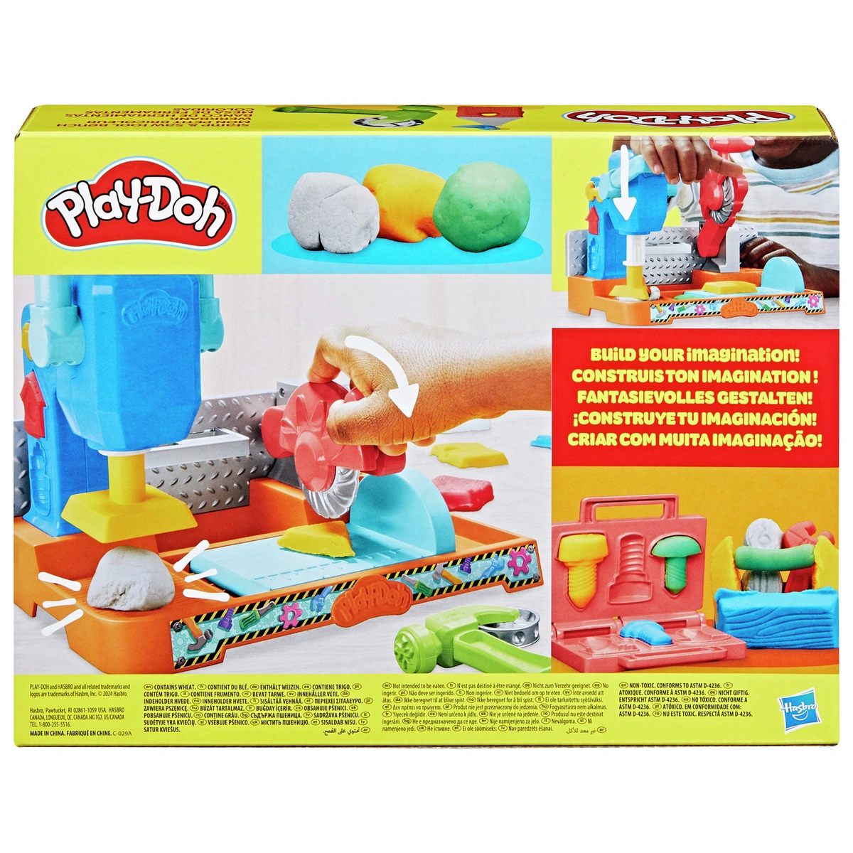 Play-Doh Stamp And Saw Tool Bench Playset