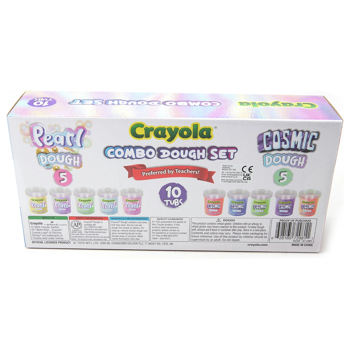 Crayola Silly Scents Pearl and Cosmic Dough