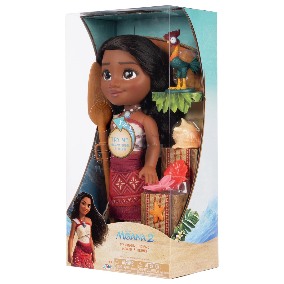 Disney Moana 2 Singing Moana Doll-Large