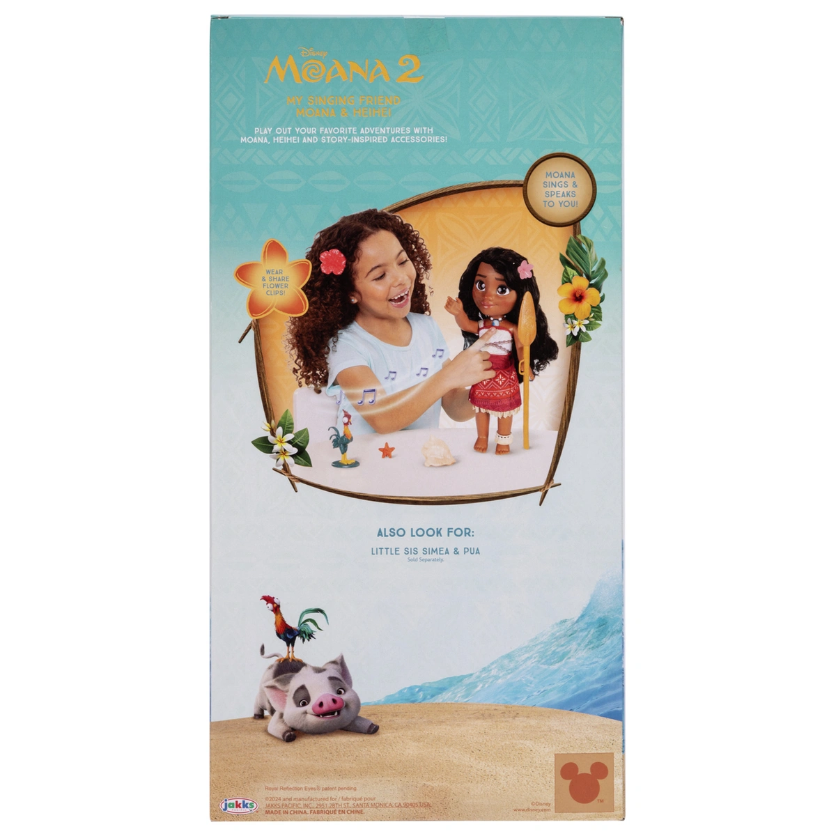 Disney Moana 2 Singing Moana Doll-Large