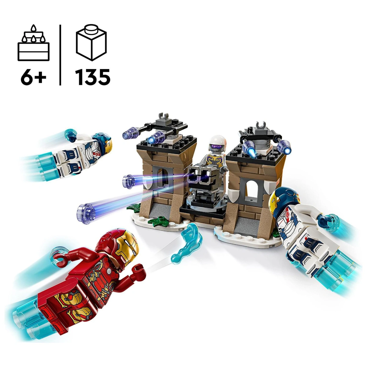 LEGO Marvel Iron Man & Iron Legion vs. Hydra Soldier 76288