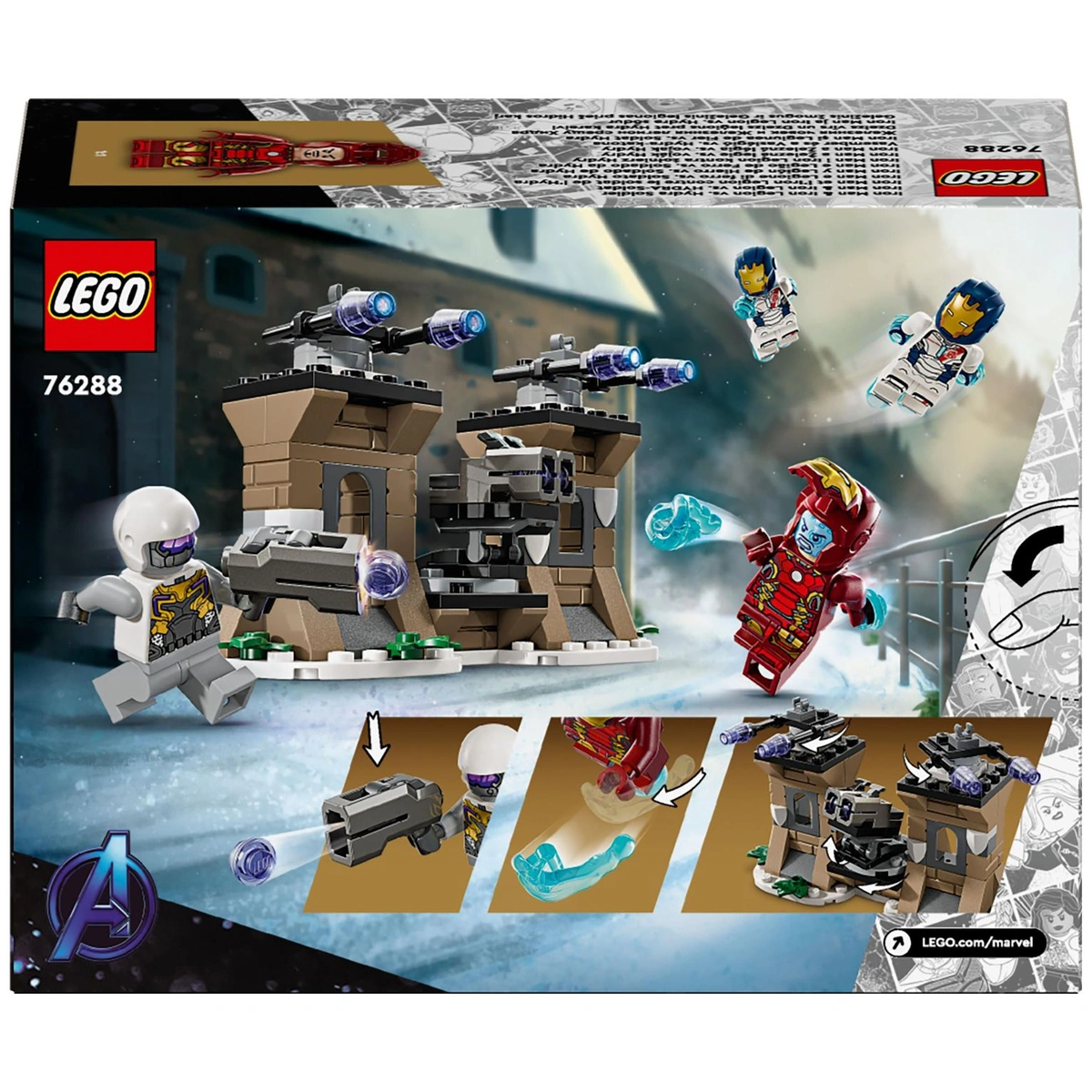 LEGO Marvel Iron Man & Iron Legion vs. Hydra Soldier 76288