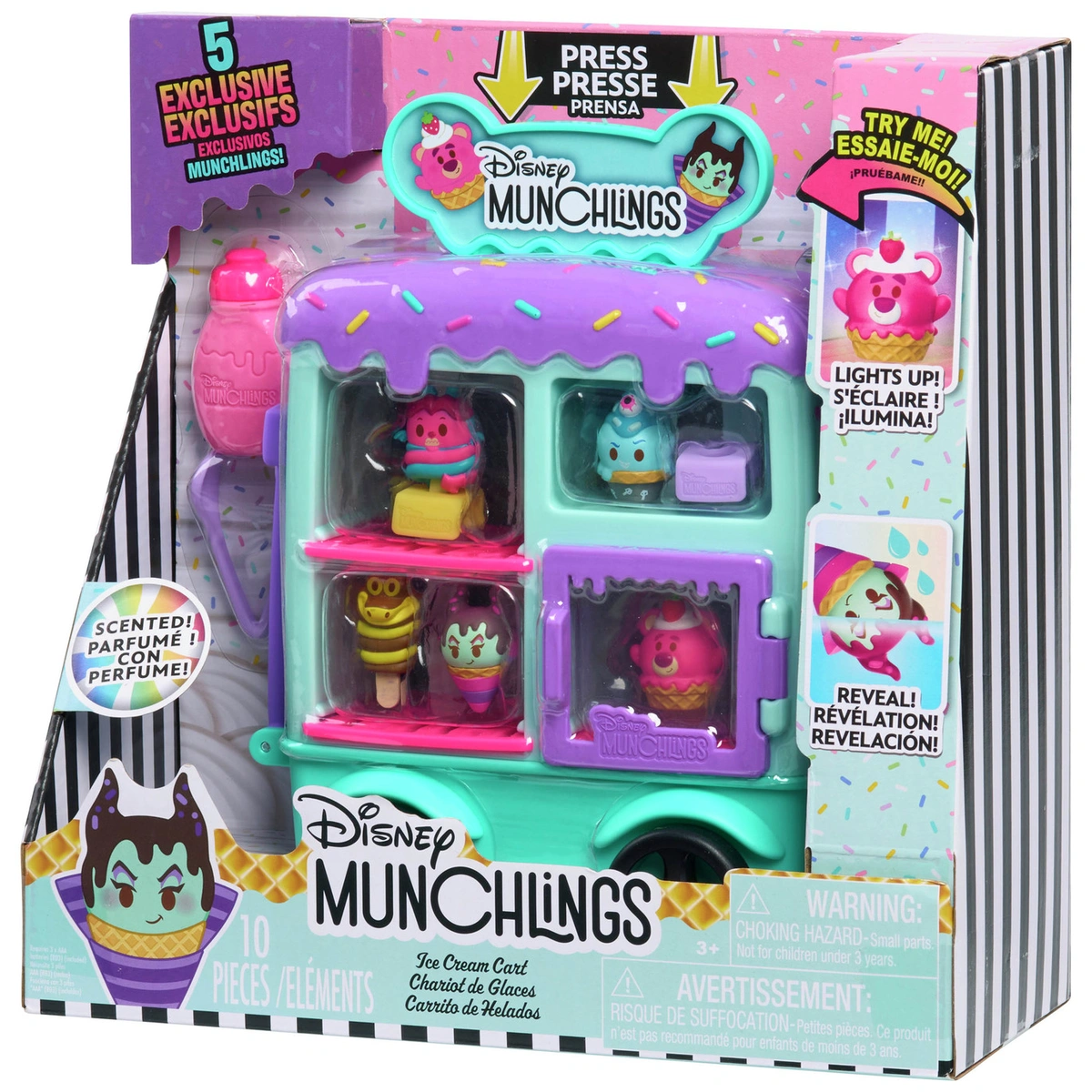 Disney Munchlings Magic FX Ice Cream Cart