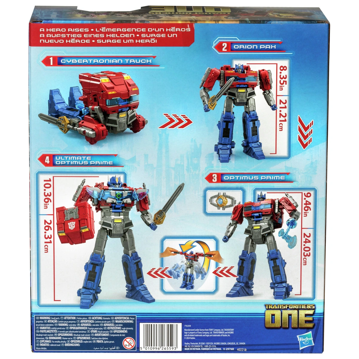 Transformers Power Flip Optimus Prime