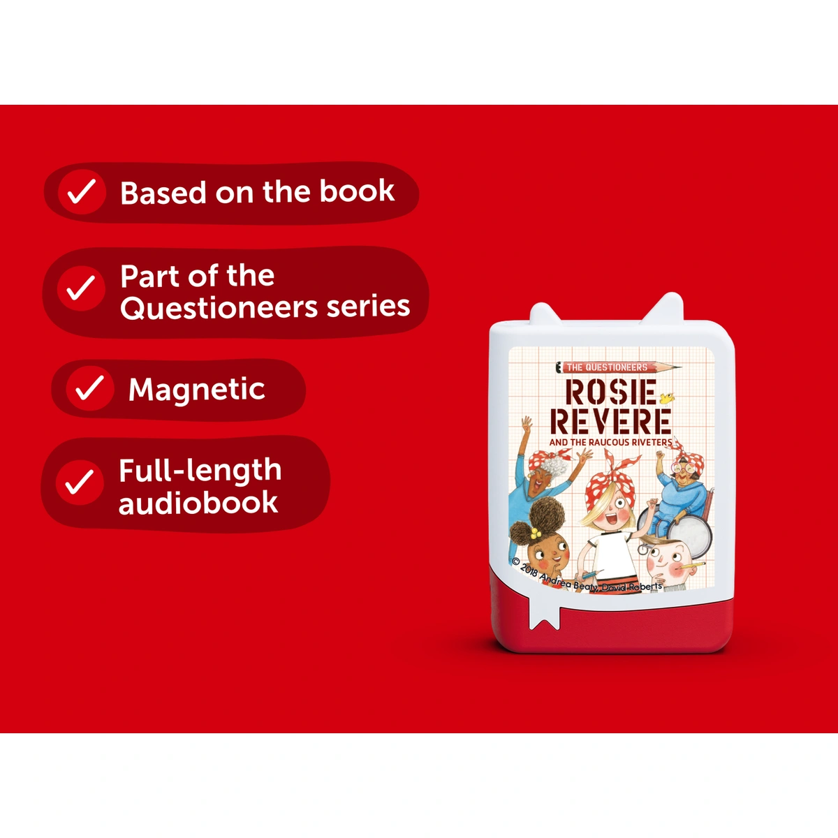 tonies Rosie Revere & the Raucous Riveters Audiobook Tonie
