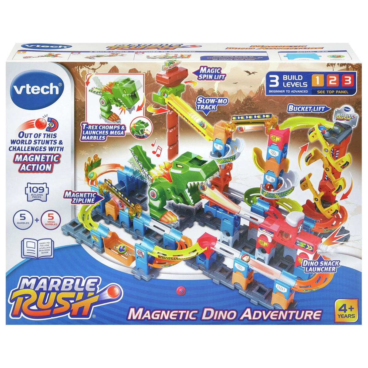 VTech Marble Rush  Magnetic Dino Adventure
