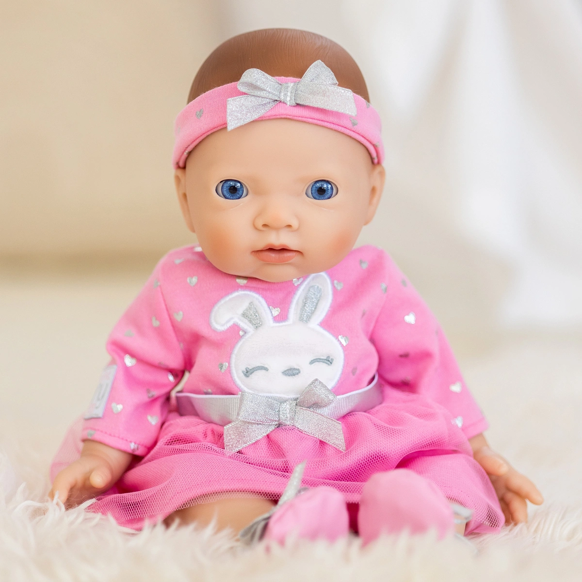 My First Tiny Treasures Some Bunny Loves You Doll Dress