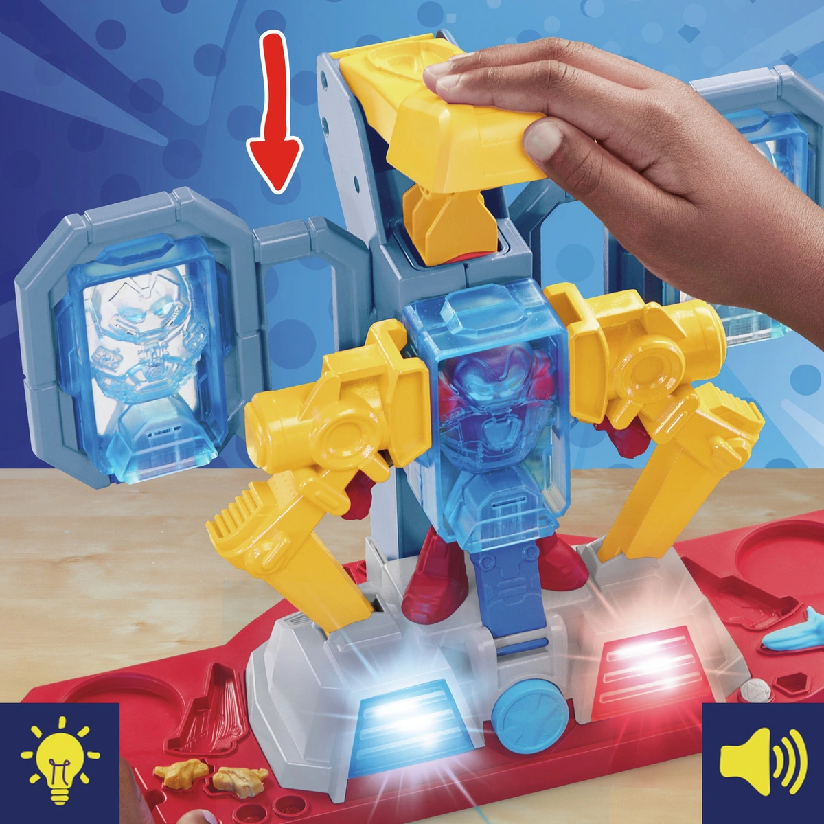 Play-Doh Marvel Iron Man Armor Maker Lab