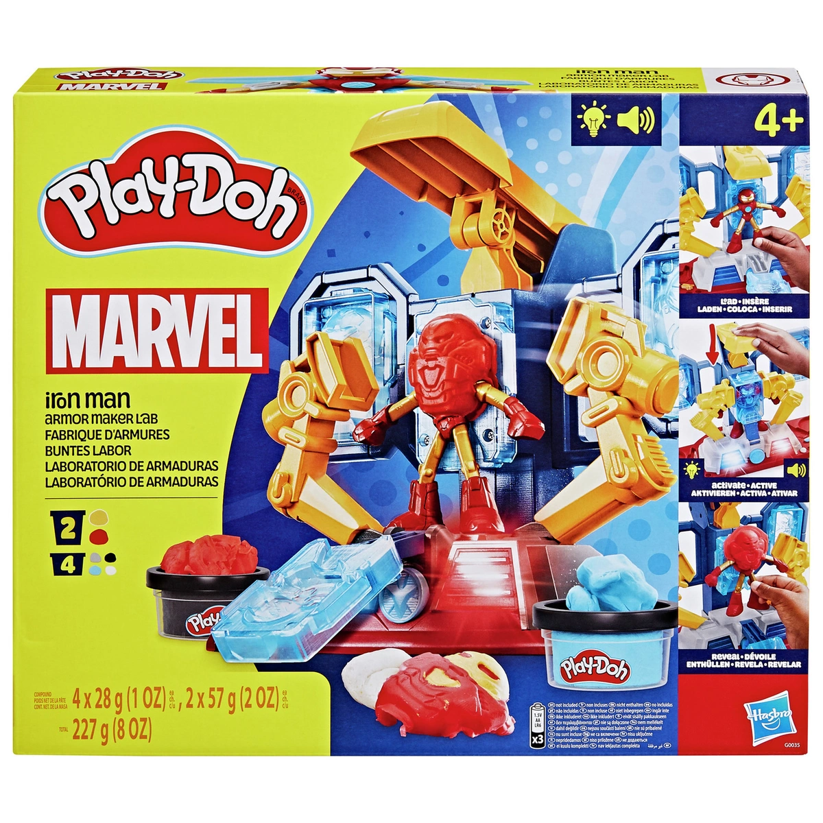 Play-Doh Marvel Iron Man Armor Maker Lab