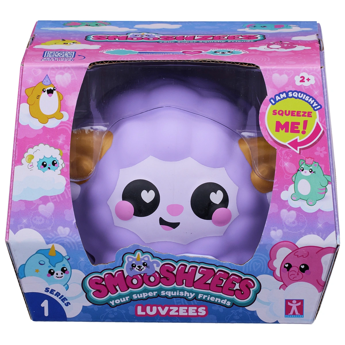 Smooshzees 4.5" Luvzees Plush