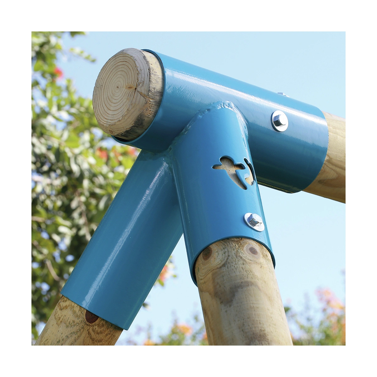 TP Robin Wooden Kids Swing and 6ft Slide Multiplay