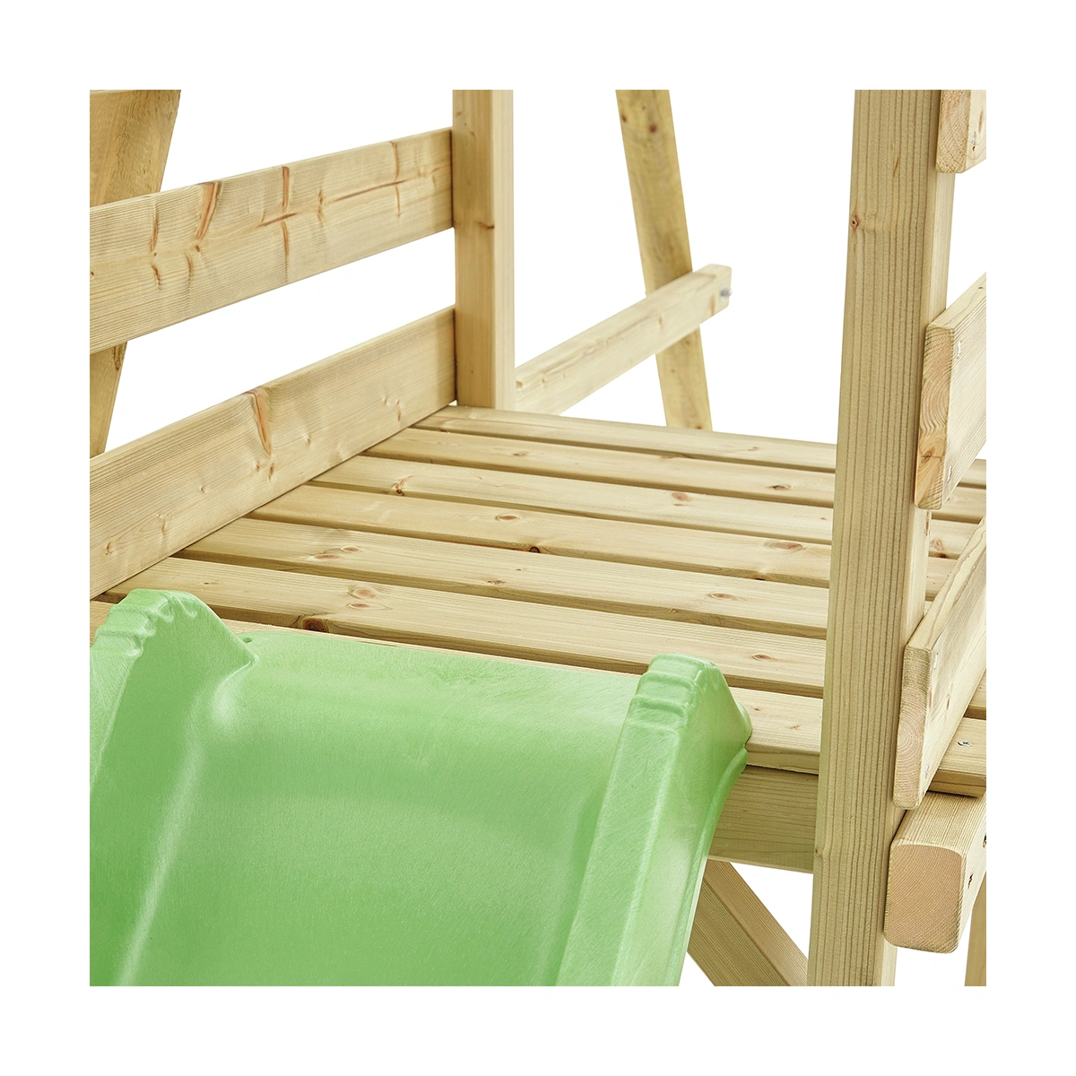 TP Robin Wooden Kids Swing and 6ft Slide Multiplay