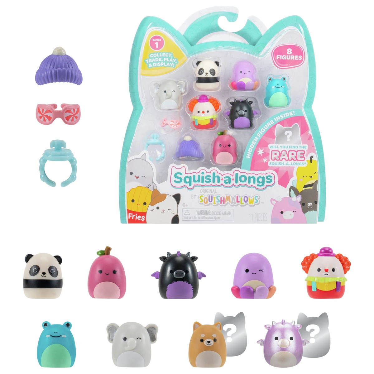 Squish-a-longs Mini-Squish Playset-Pack of 1