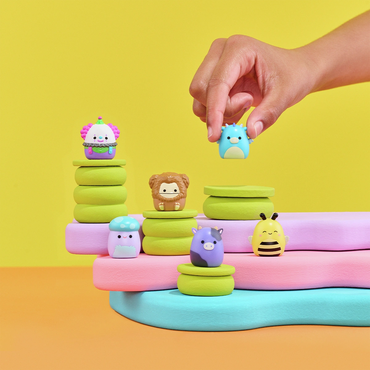 Squish-a-longs Mini-Squish Playset-Pack of 1