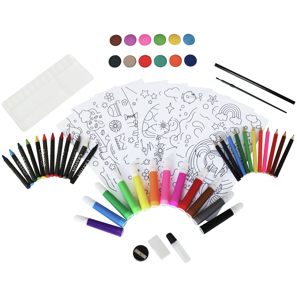 Chad Valley Be U Rainbow Art Set