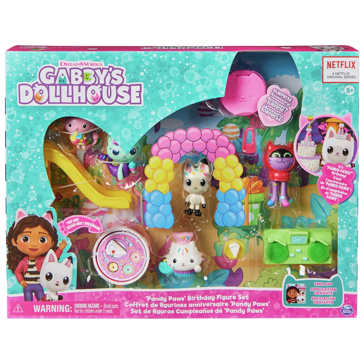 Gabby's Dollhouse Pandy Paws Birthday Gift Set