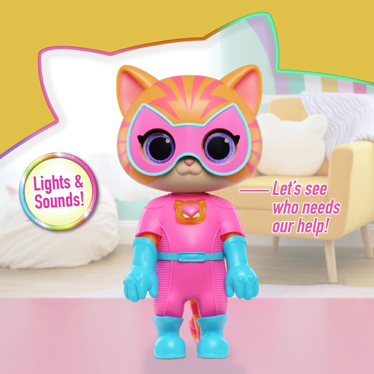 Disney Junior Super Kitties Cat-Tastic Transforming Ginny