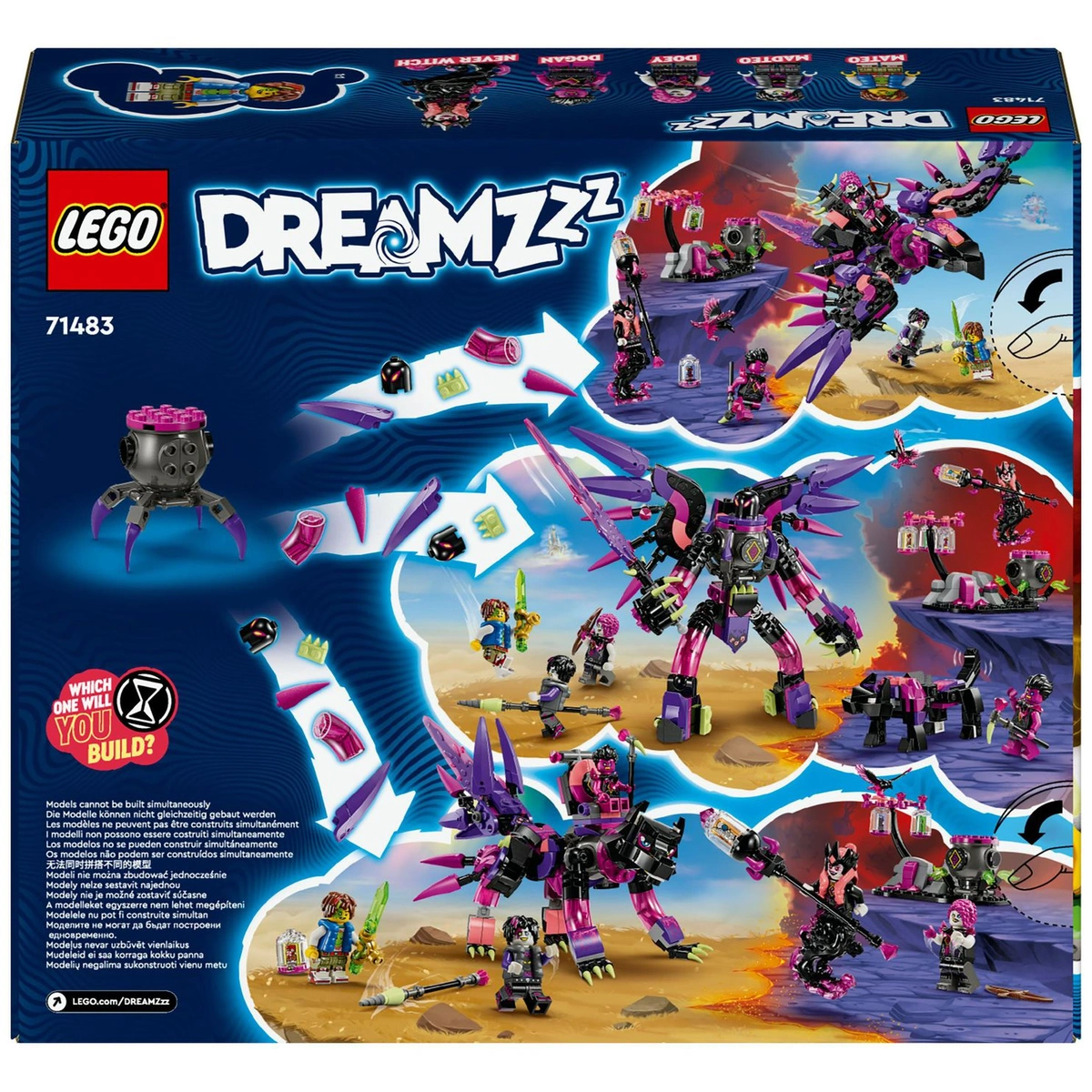 LEGO DREAMZzz The Never Witch's Nightmare Creatures 71483